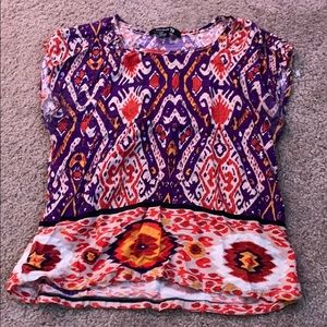 Colorful short sleeve shirt